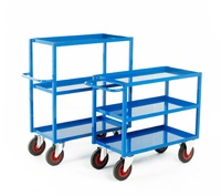 Heavy Duty Tray Trolleys - 350Kg Capacity: click to enlarge