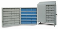 Steel Drawer Cabinets - Without Doors: click to enlarge