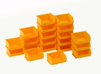 Topstore - TC1 Standard Colour Semi-Open Fronted Containers: click to enlarge