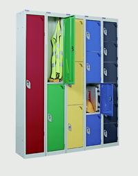 Standard Lockers H1800 x W450 x D300mm : click to enlarge