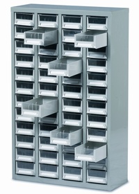 Topdrawer - 48 Drawer Cabinet without doors: click to enlarge