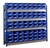 Toprax - Longspan Bay Shelving c/w Blue TC Bin Kits - Steel Shelves