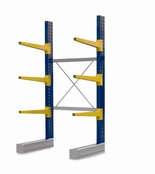 Single Sided BCR100 series Cantilever Racking - Height 3040mm