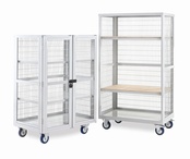 Mobile Storage Shelving - Steel Shelves